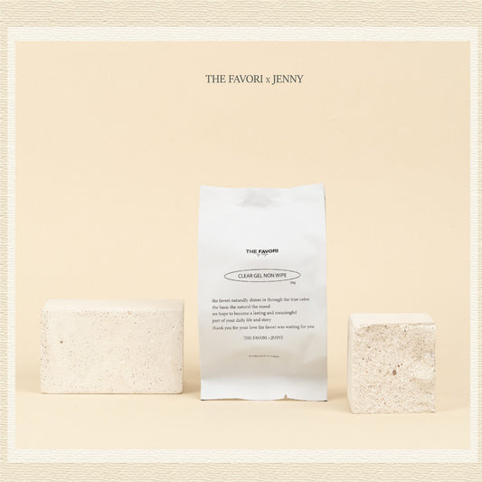 THE FAVORI X JAENY NAIL: Non-Wipe Clear Gel (30g)