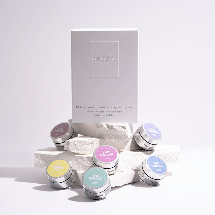 THE FAVORI: PASTEL Collection (6 Colors Set)