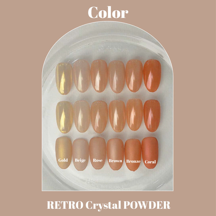 THE FAVORI: RETRO Crystal Powder - Individual Color (Pick 1 of 5)