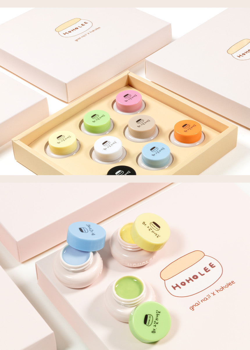 Hoholee: Pearl Gel Emboss Gel (8-Piece Set)